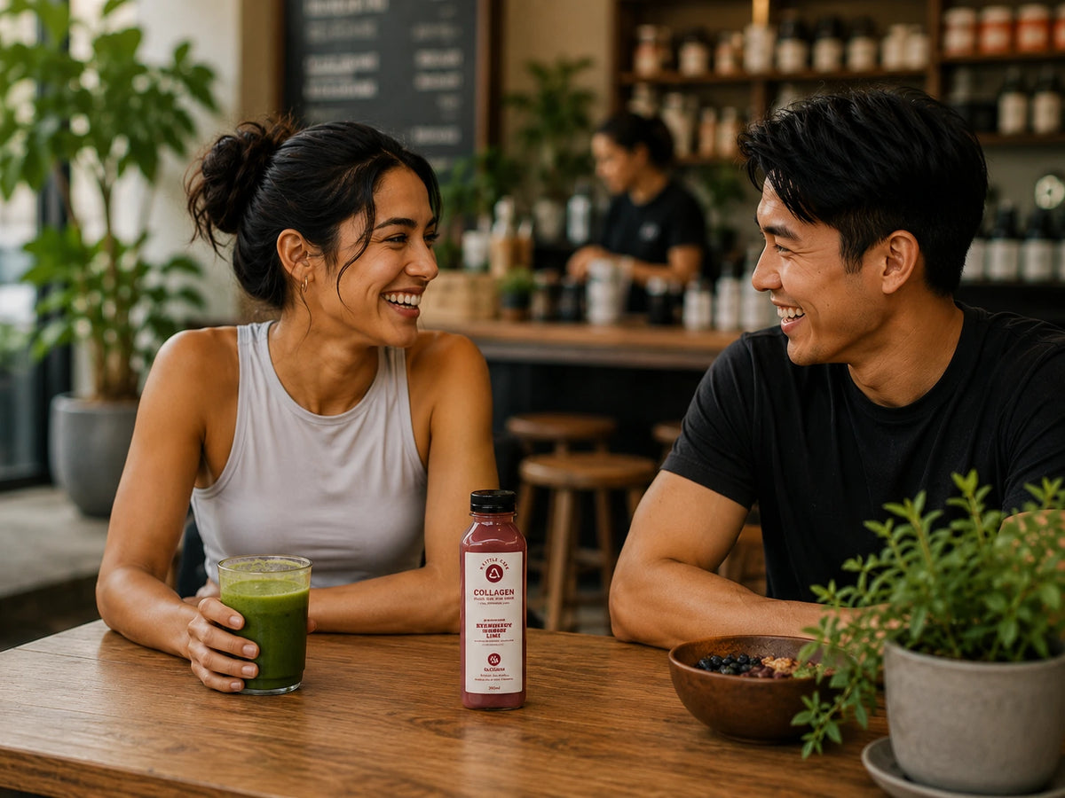 A Little Care collagen juices bringing wellness drinks to retail stores and local communities